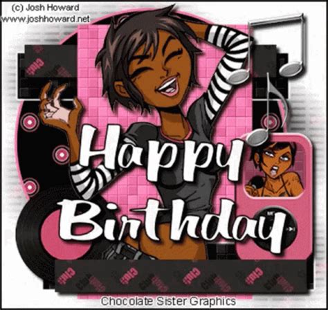 happy birthday black girl gif|Black Happy Birthday gifs